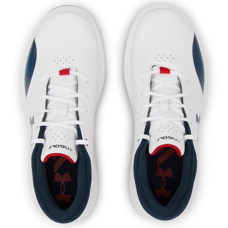 Under Armour Draw Sport Junior Shoes - White/Academy