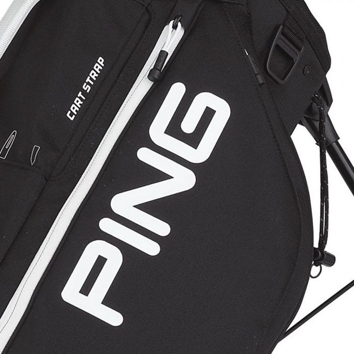 Ping Hoofer Lite Stand Bag - Black/White