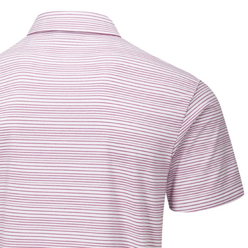 Ping Alexander Polo Shirt - White/Raspberry