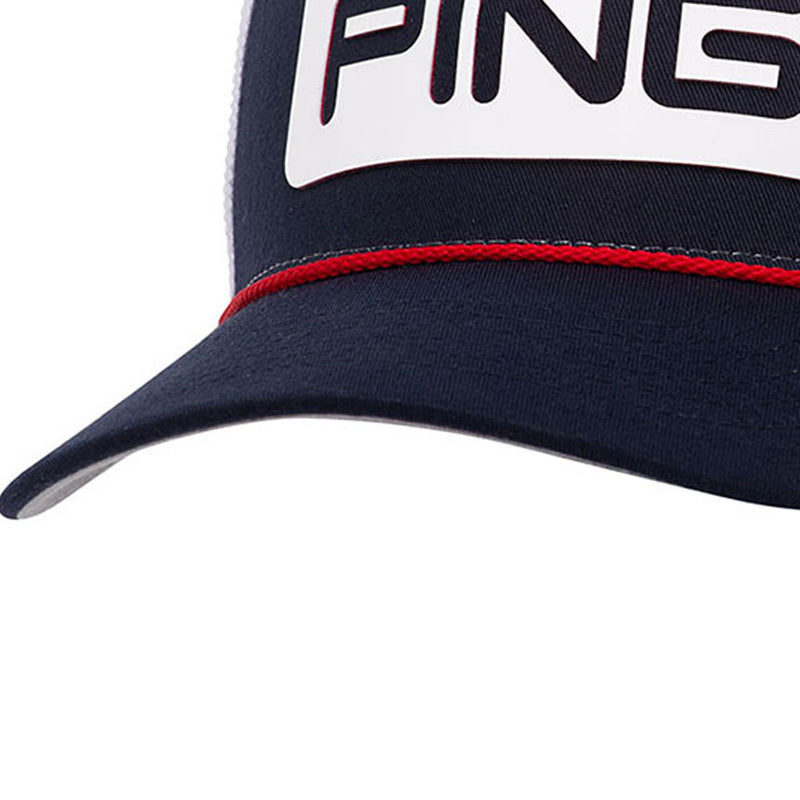 Ping All American Trucker Cap - Navy/White/Red