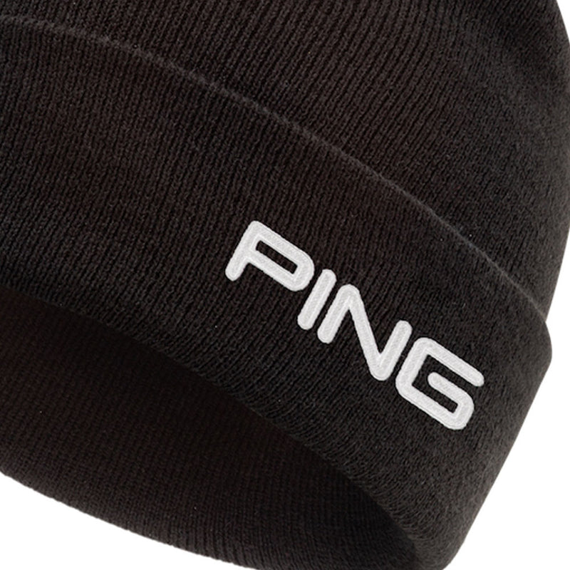 Ping Bobble Logo Hat - Black