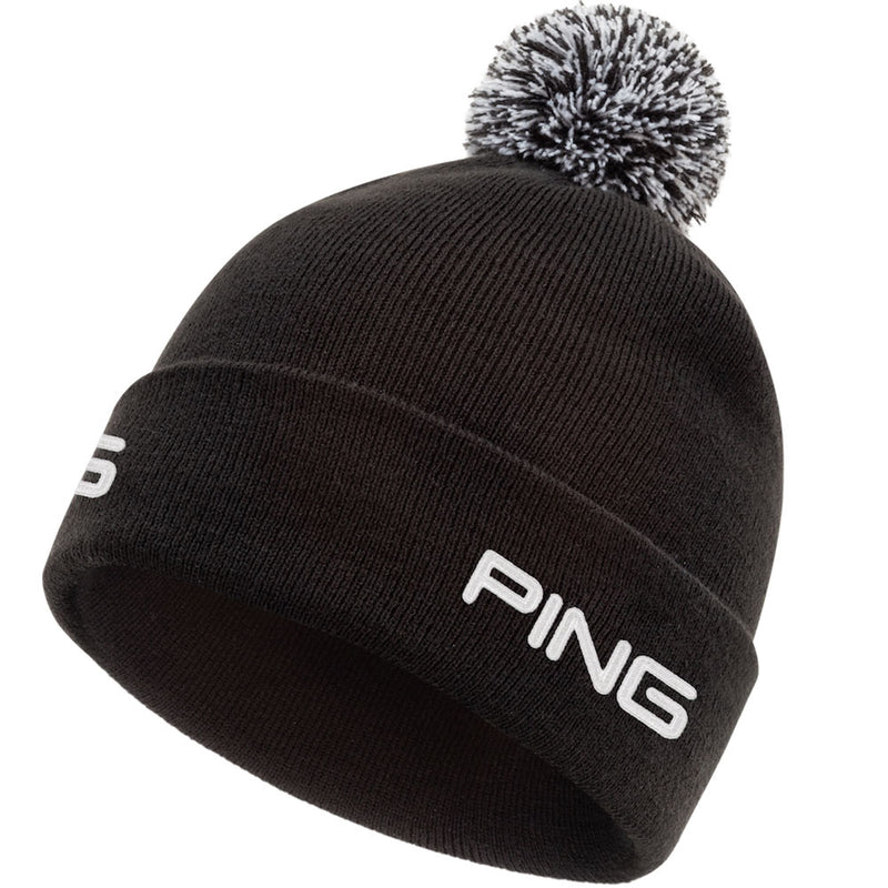 Ping Bobble Logo Hat - Black