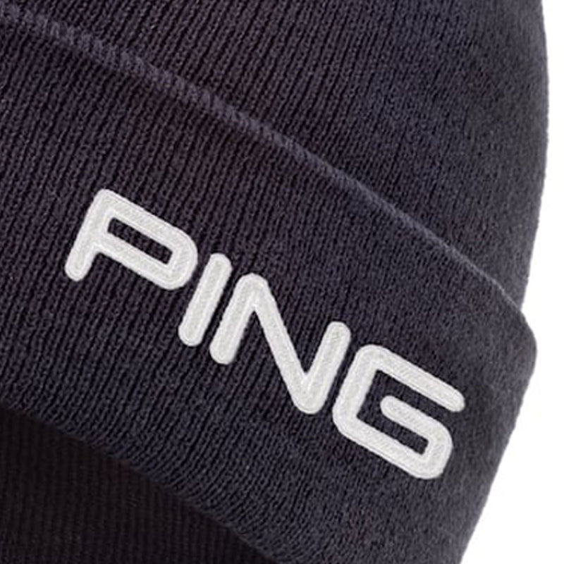 Ping Bobble Logo Hat - Navy