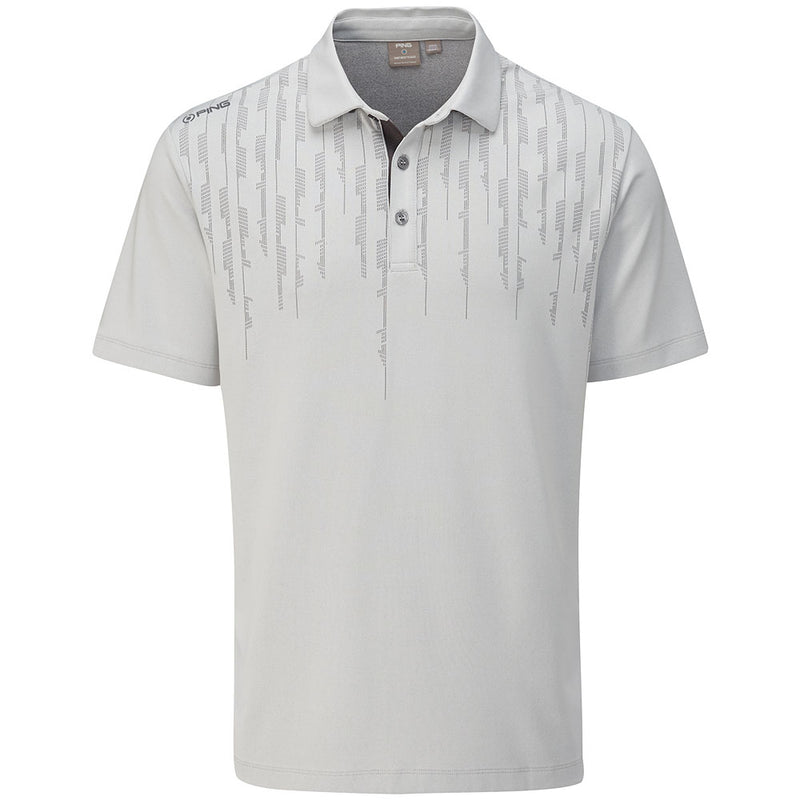 Ping Carbon Polo Shirt - Silver