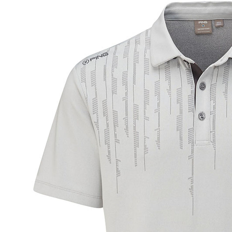 Ping Carbon Polo Shirt - Silver