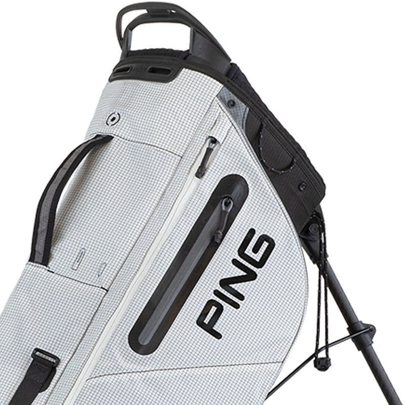 Ping Hoofer Craz-E Lite Stand Bag - White/Black