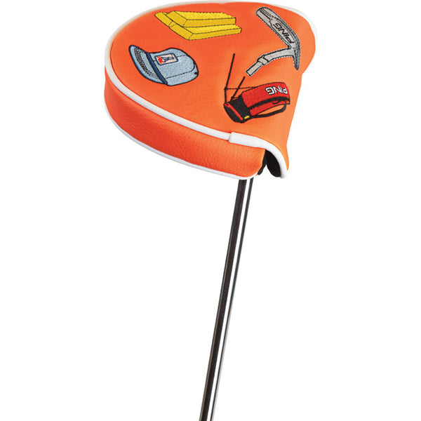 Ping Decal Mallet Putter Headcover - Orange