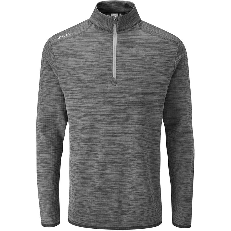 Ping Edison 1/2 Zip Mid-Layer Fleece - Asphalt Marl