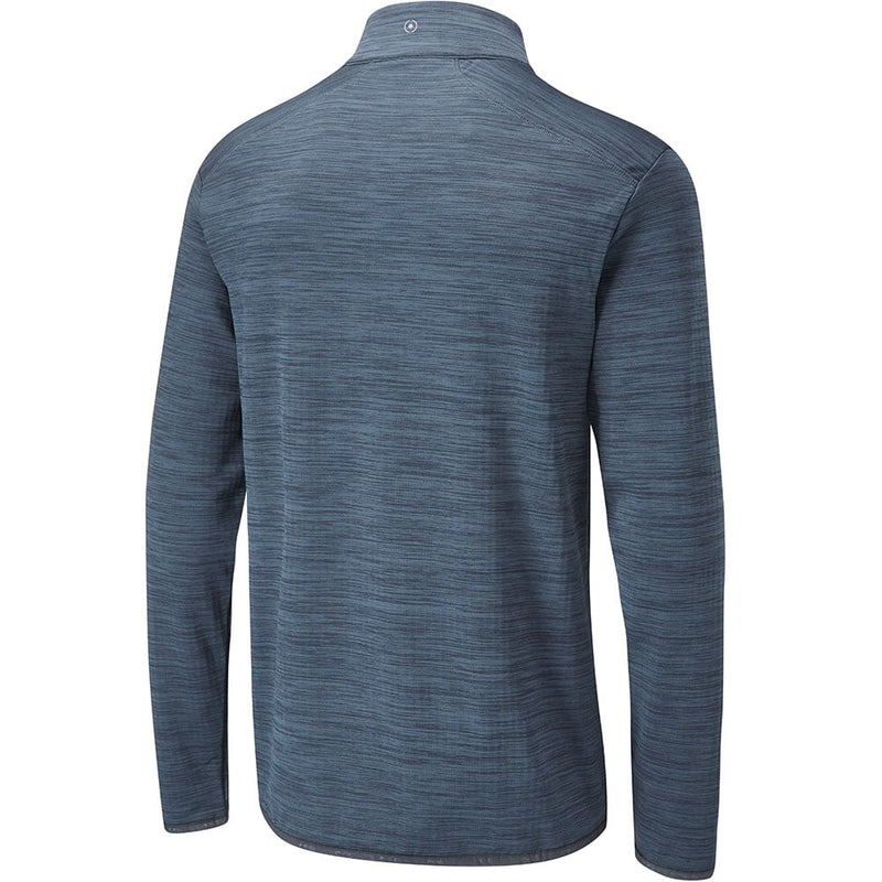 Ping Edison 1/2 Zip Mid-Layer Fleece - Oxford Blue Marl