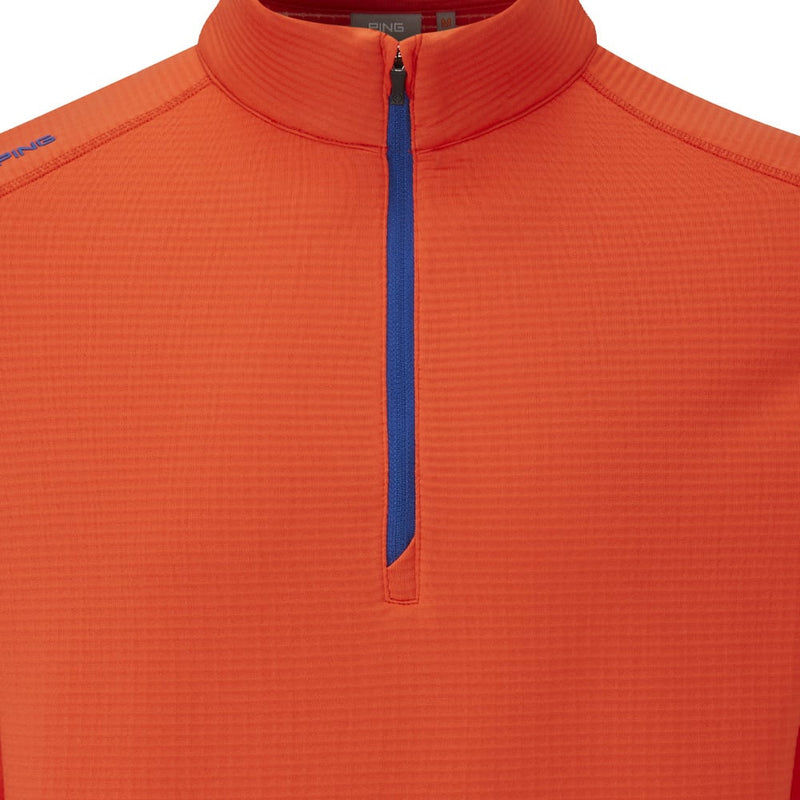 Ping Edwin 1/2 Zip Pullover - Flame