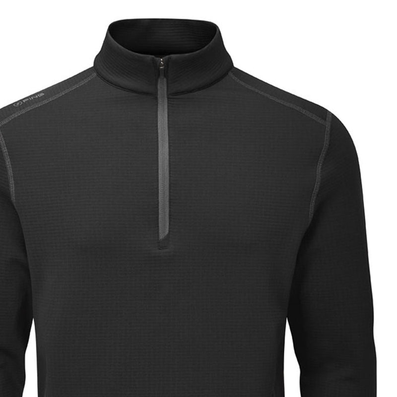 Ping Edwin 1/2 Zip Pullover - Black