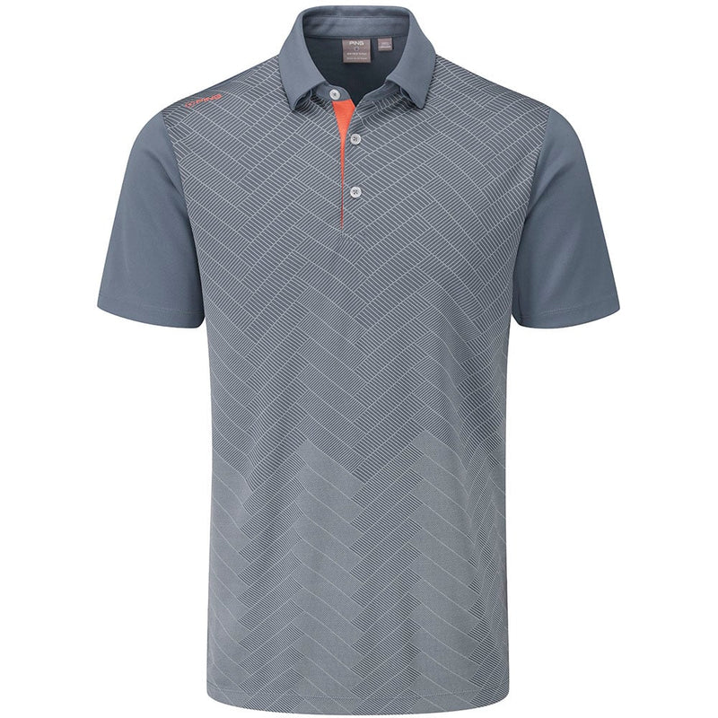 Ping Etten Polo Shirt - Greystone Multi