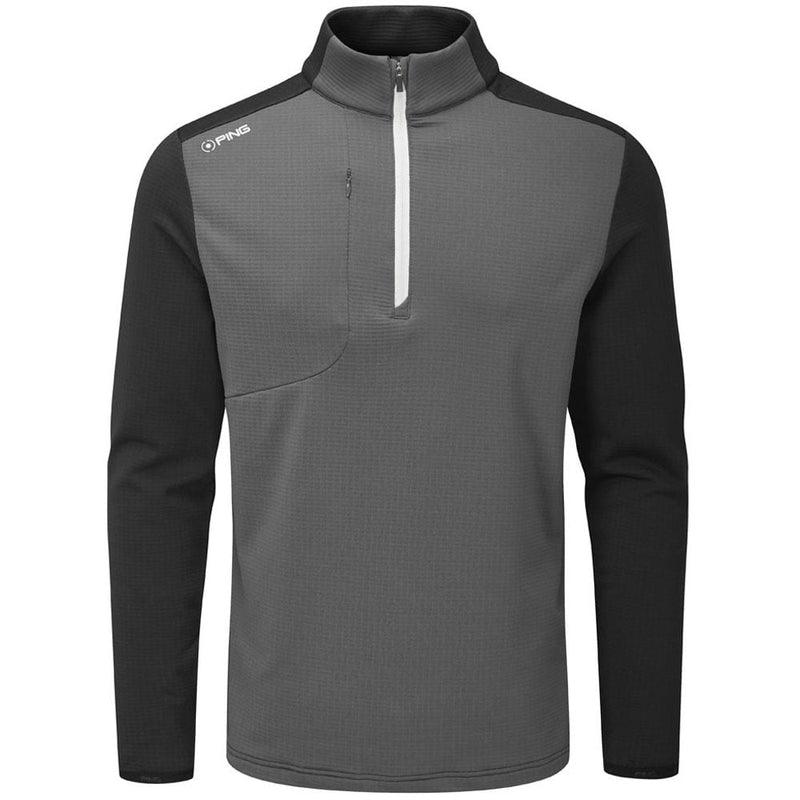 Ping Farrell 1/2 Zip Midlayer - Asphalt/Black