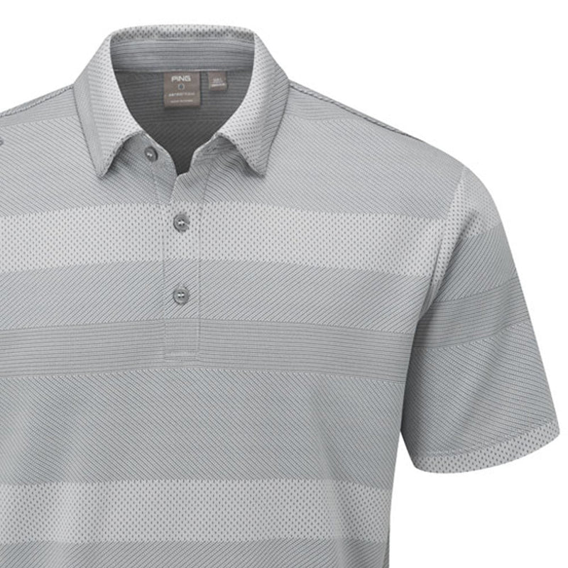 Ping Focus Polo Shirt - Silver Multi