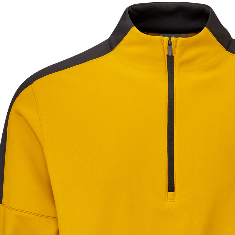 Ping Frankie 1/2 Zip Pullover - Gold/Black