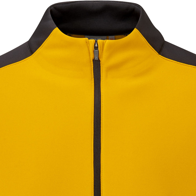 Ping Frankie 1/2 Zip Pullover - Gold/Black