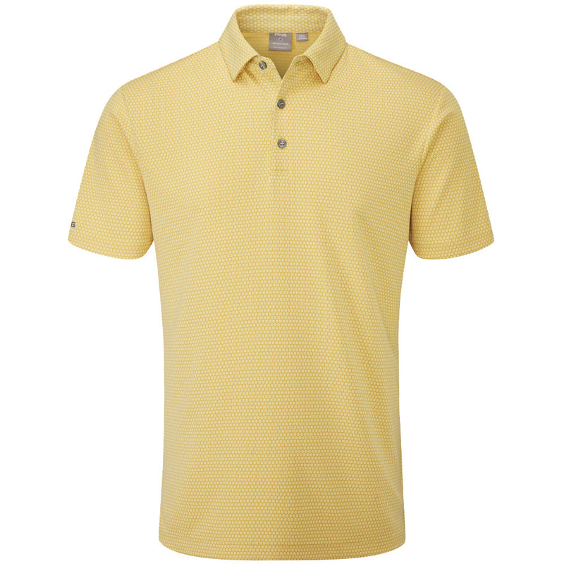 Ping Halcyon Polo Shirt - Gold Multi