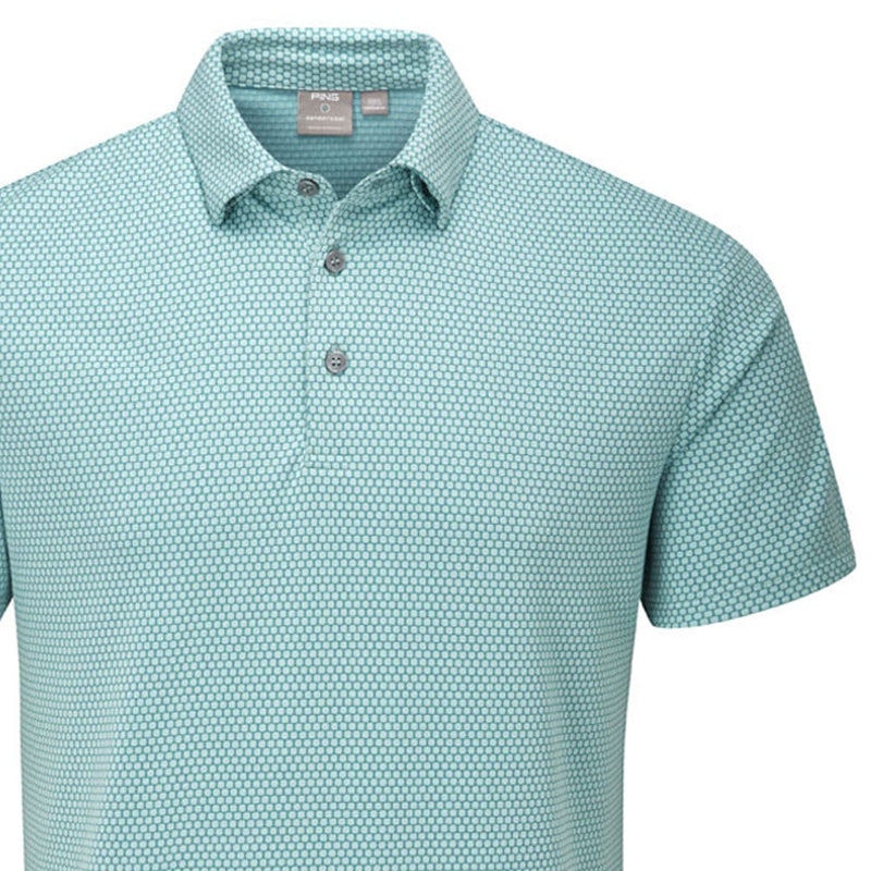 Ping Halcyon Polo Shirt - Blue Nile Multi