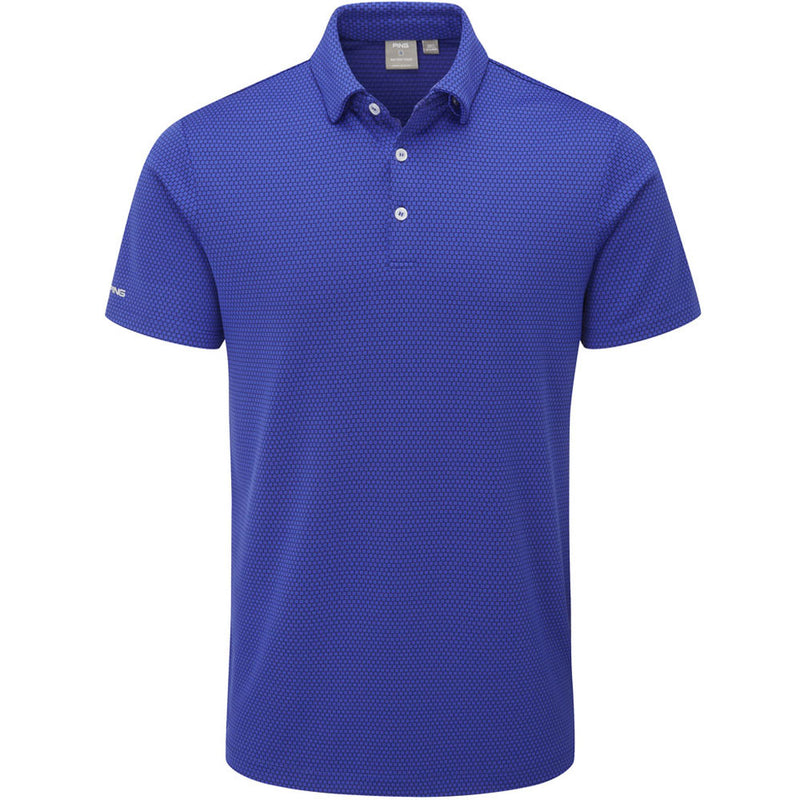 Ping Halcyon Polo Shirt - Blue Surf Multi