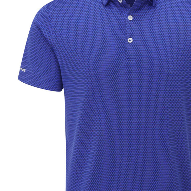 Ping Halcyon Polo Shirt - Blue Surf Multi