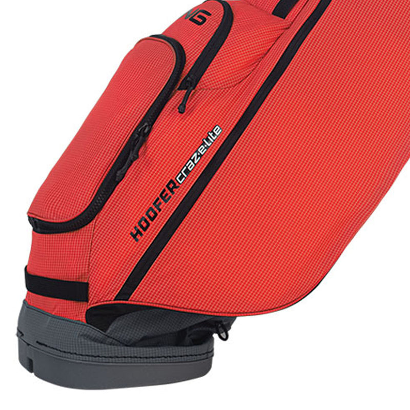 Ping Hoofer Craz-E Lite Stand Bag - Orange/Dark Grey/Black