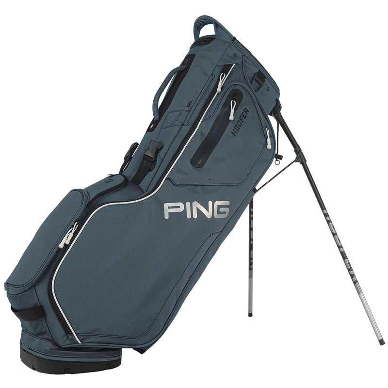 Ping Hoofer Stand Bag - Slate/White/Black