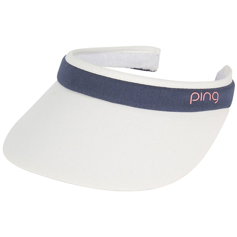 Ping Ladies Clip Visor - White