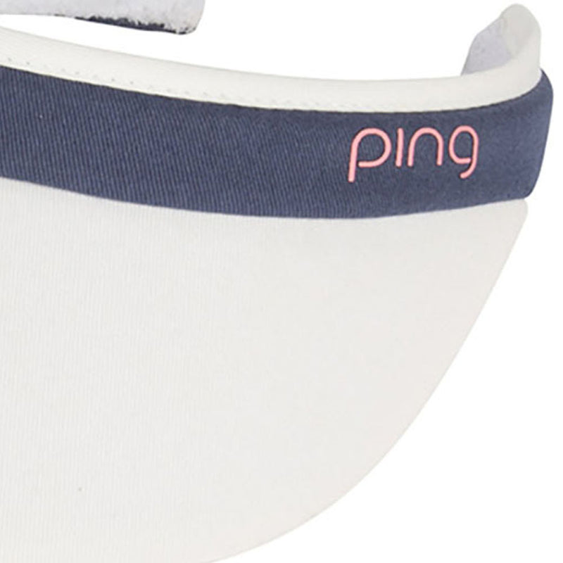 Ping Ladies Clip Visor - White