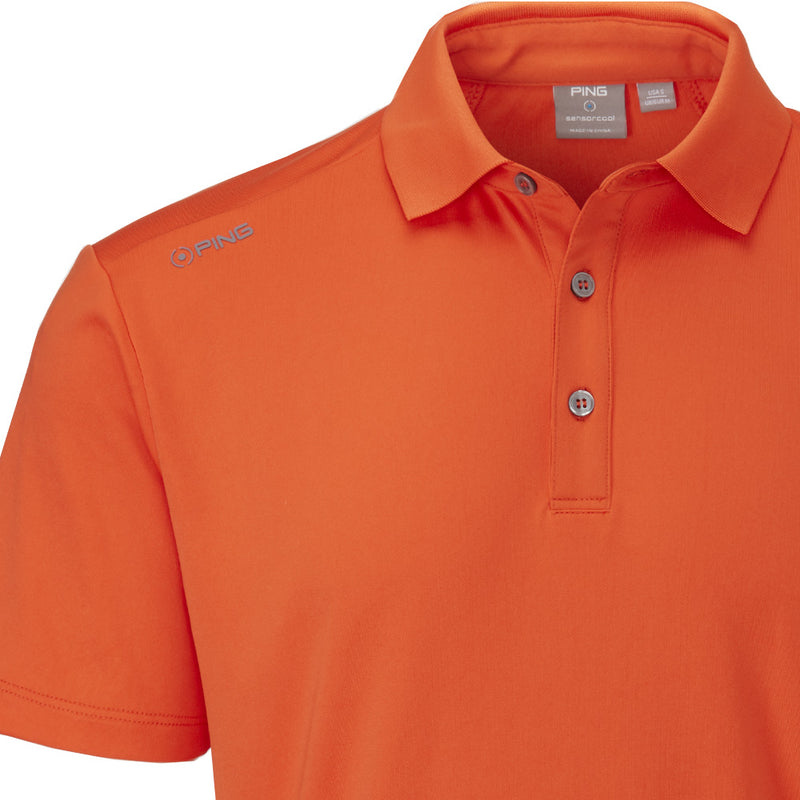 Ping Lindum Polo Shirt - Flame