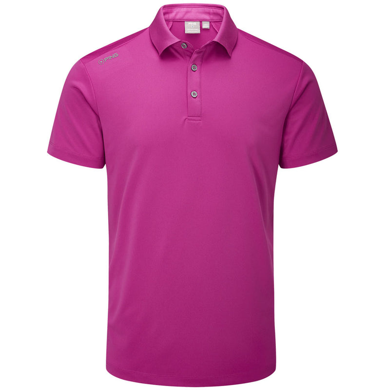 Ping Lindum Polo Shirt - Raspberry