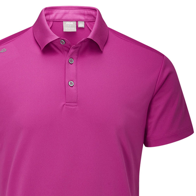 Ping Lindum Polo Shirt - Raspberry