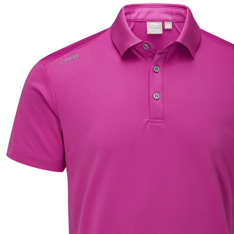 Ping Lindum Polo Shirt - Raspberry