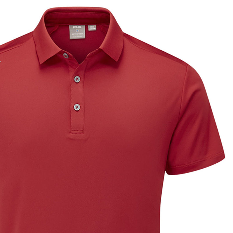 Ping Lindum Polo Shirt - Rich Red