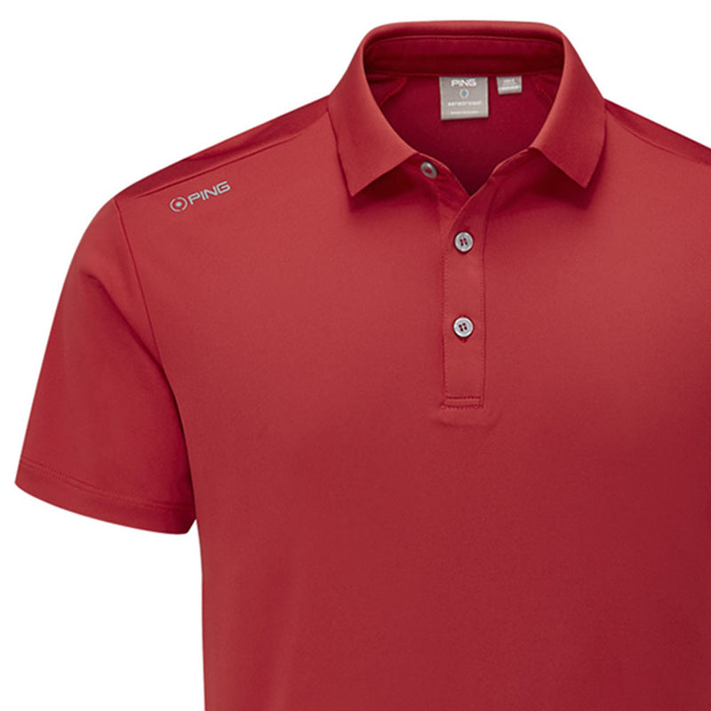 Ping Lindum Polo Shirt - Rich Red