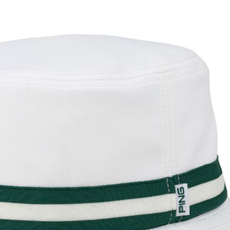 Ping Looper Bucket Hat - White