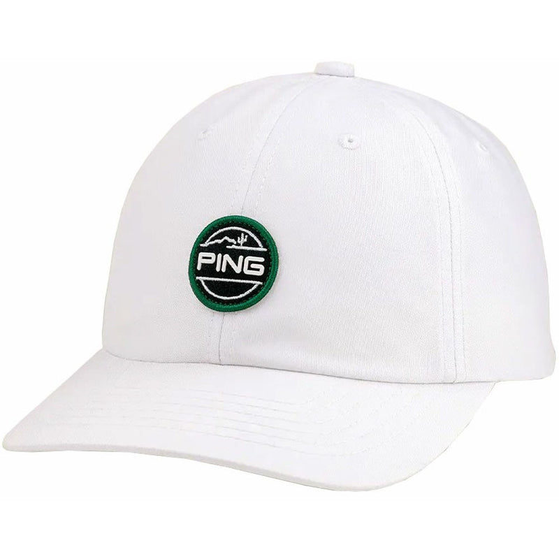 Ping Looper Unstructured Cap - White