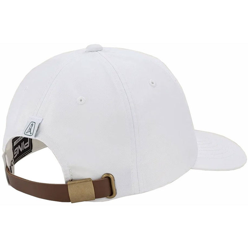 Ping Looper Unstructured Cap - White