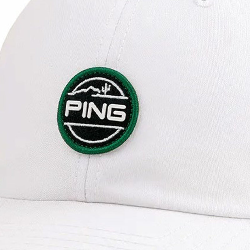 Ping Looper Unstructured Cap - White