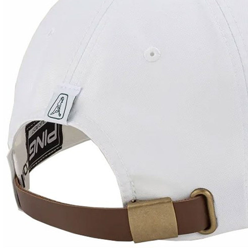 Ping Looper Unstructured Cap - White