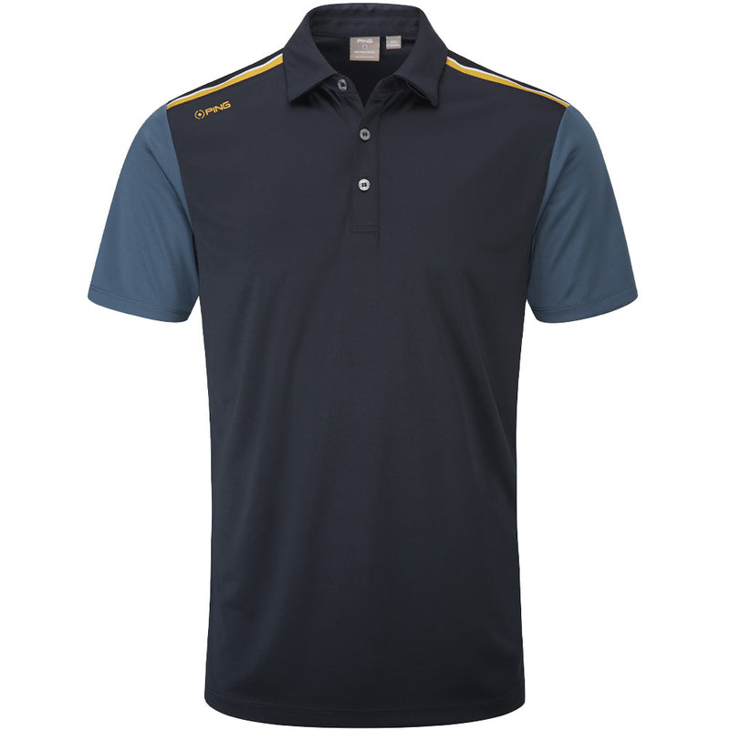 Ping Malvern Polo Shirt - Navy/Stormcloud