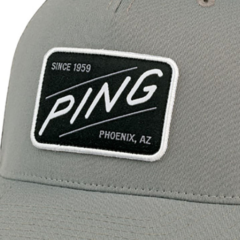 Ping One Putt Cap - Silver/Black