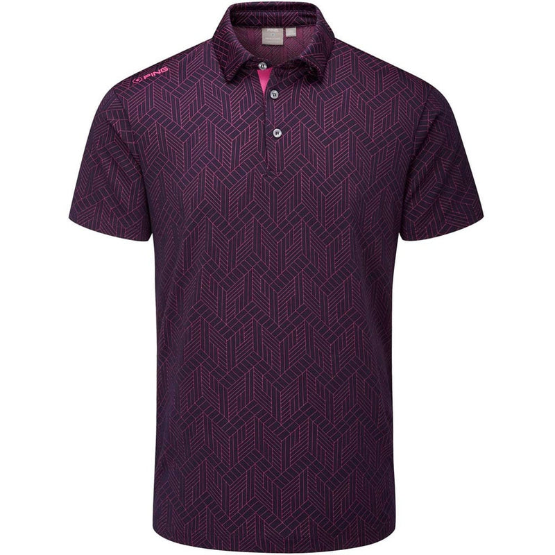 Ping Otto Polo Shirt - Navy Multi