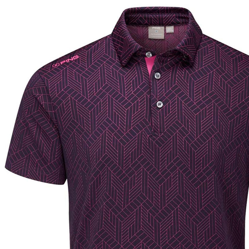 Ping Otto Polo Shirt - Navy Multi