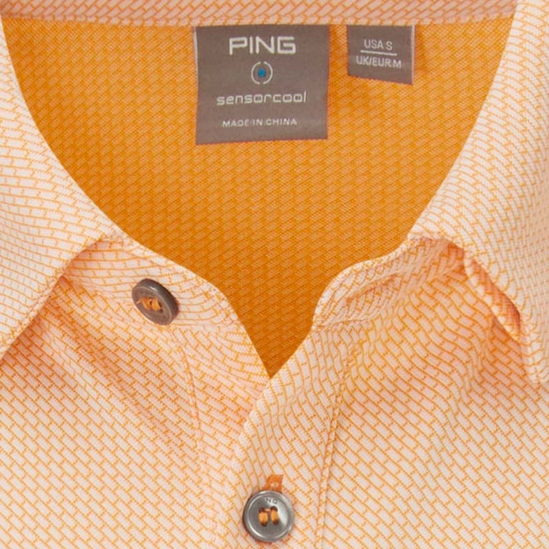 Ping Preston Polo Shirt - Radiant Yellow Multi