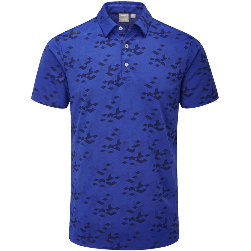 Ping Rae Polo Shirt - Blue Surf