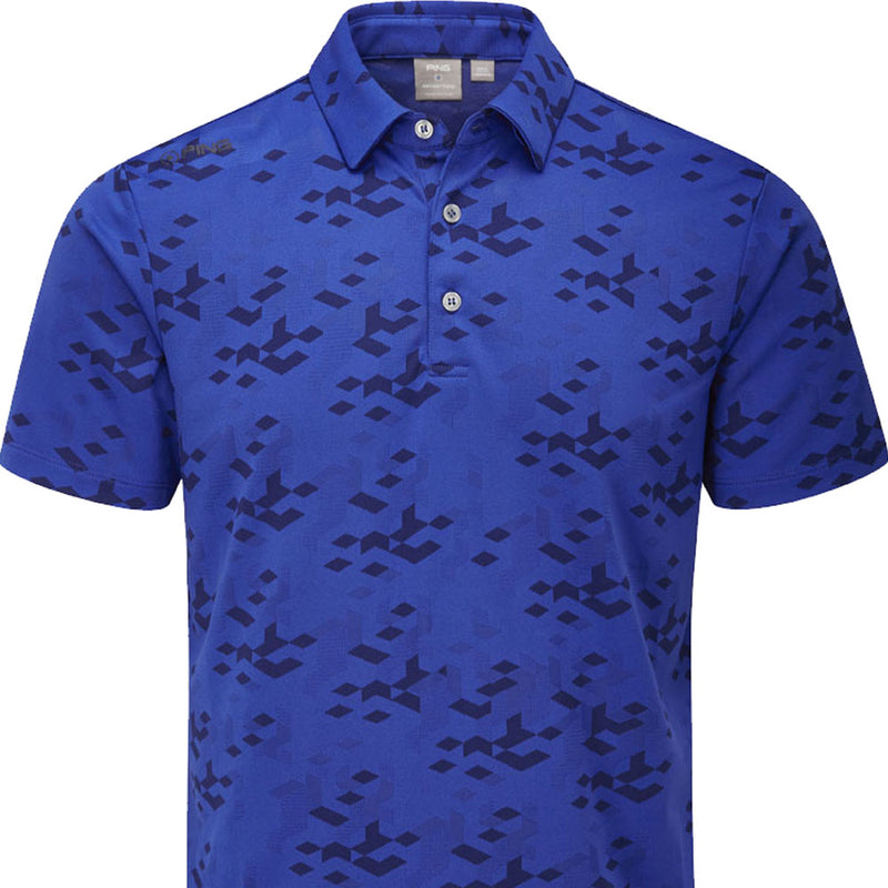 Ping Rae Polo Shirt - Blue Surf