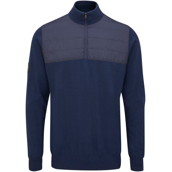 Ping Randle 1/4 Zip Midlayer - Oxford Blue