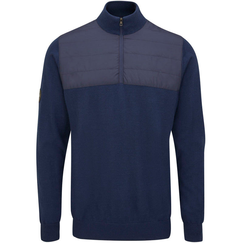 Ping Randle 1/4 Zip Midlayer - Oxford Blue