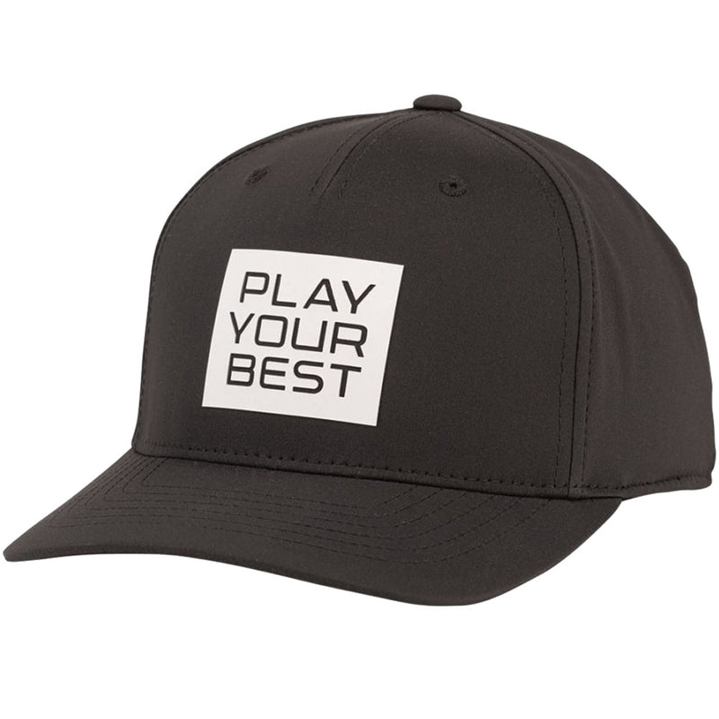 Ping Stacked PYB Cap - Black/White