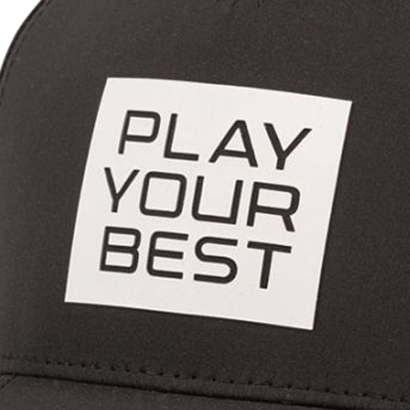 Ping Stacked PYB Cap - Black/White